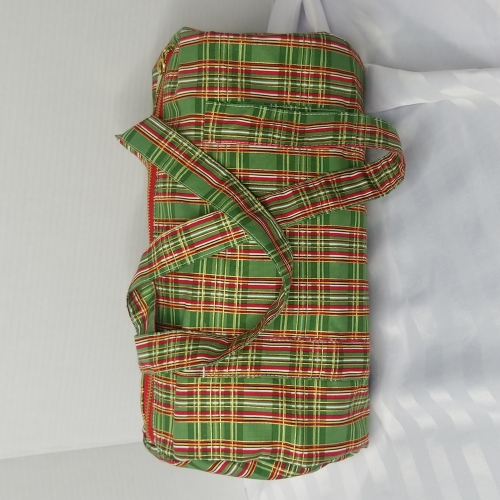 BUNNY BRADLEY BIRDIE BARREL BAG-SHERIDAN TARTAN DESIGN - Picture 5 of 8